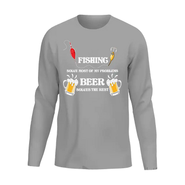 Fishing Solves All My Problem Long Sleeve Shirt